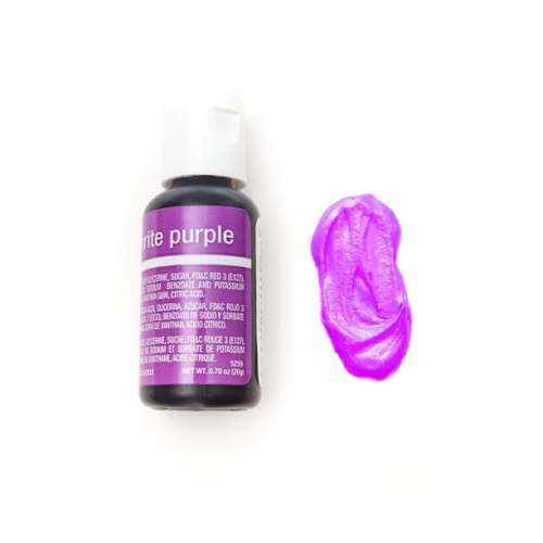 Chefmaster Liqua-gel - Neon Purple - Click Image to Close